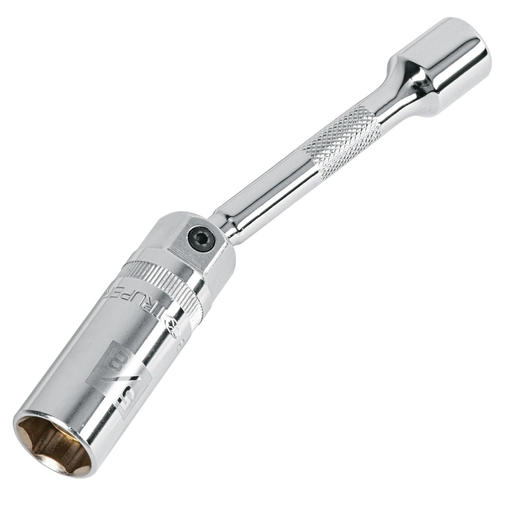 Dado p/bujías cuadro 3/8' articulado 5/8', extensión 6' - Pag 118