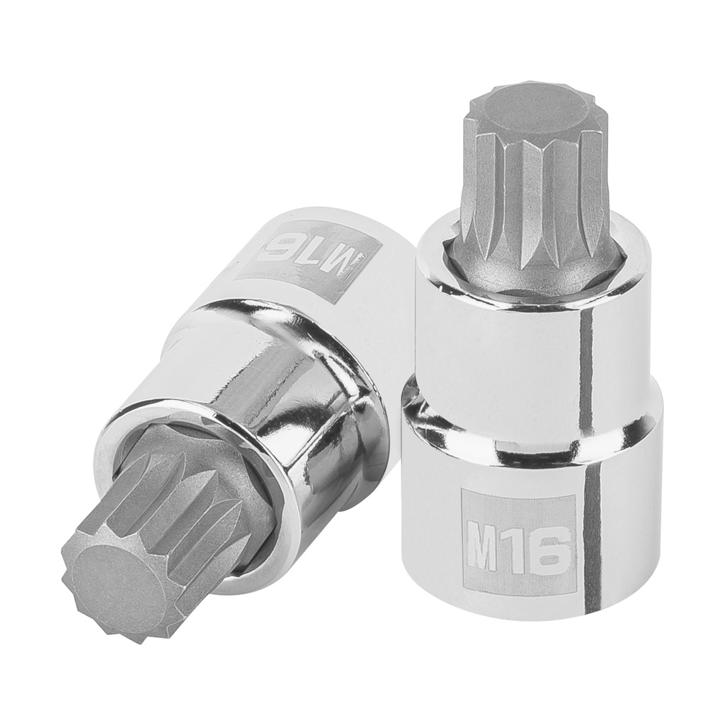 Dado punta corta bristol M16, cuadro 1/2', Truper - Pag 121