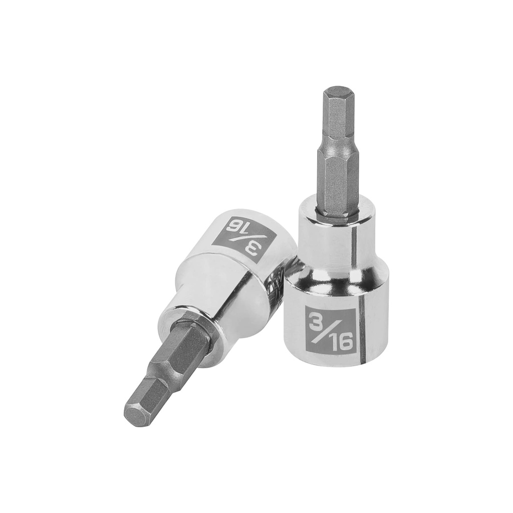 Dado punta hexagonal de 3/16', cuadro 3/8', Truper - Pag 118
