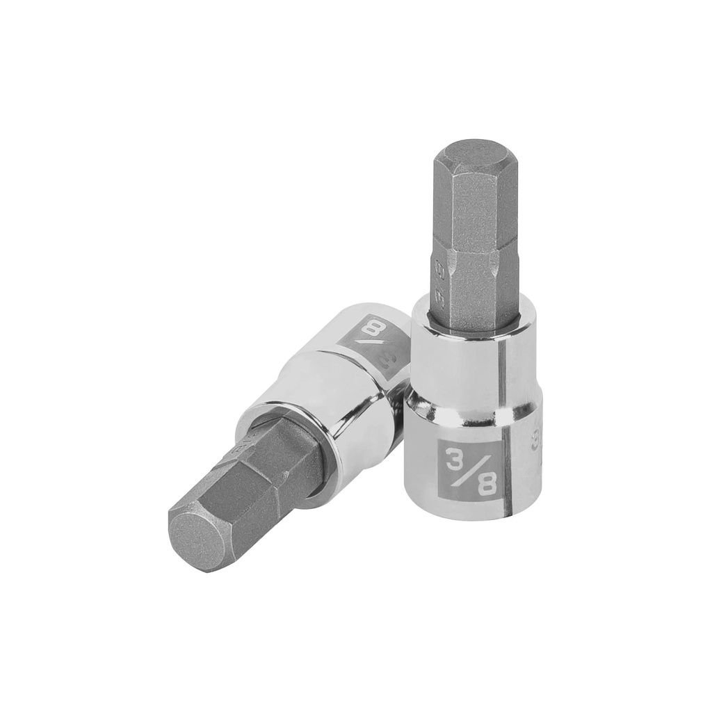 Dado punta hexagonal de 3/8', cuadro 3/8', Truper - Pag 152