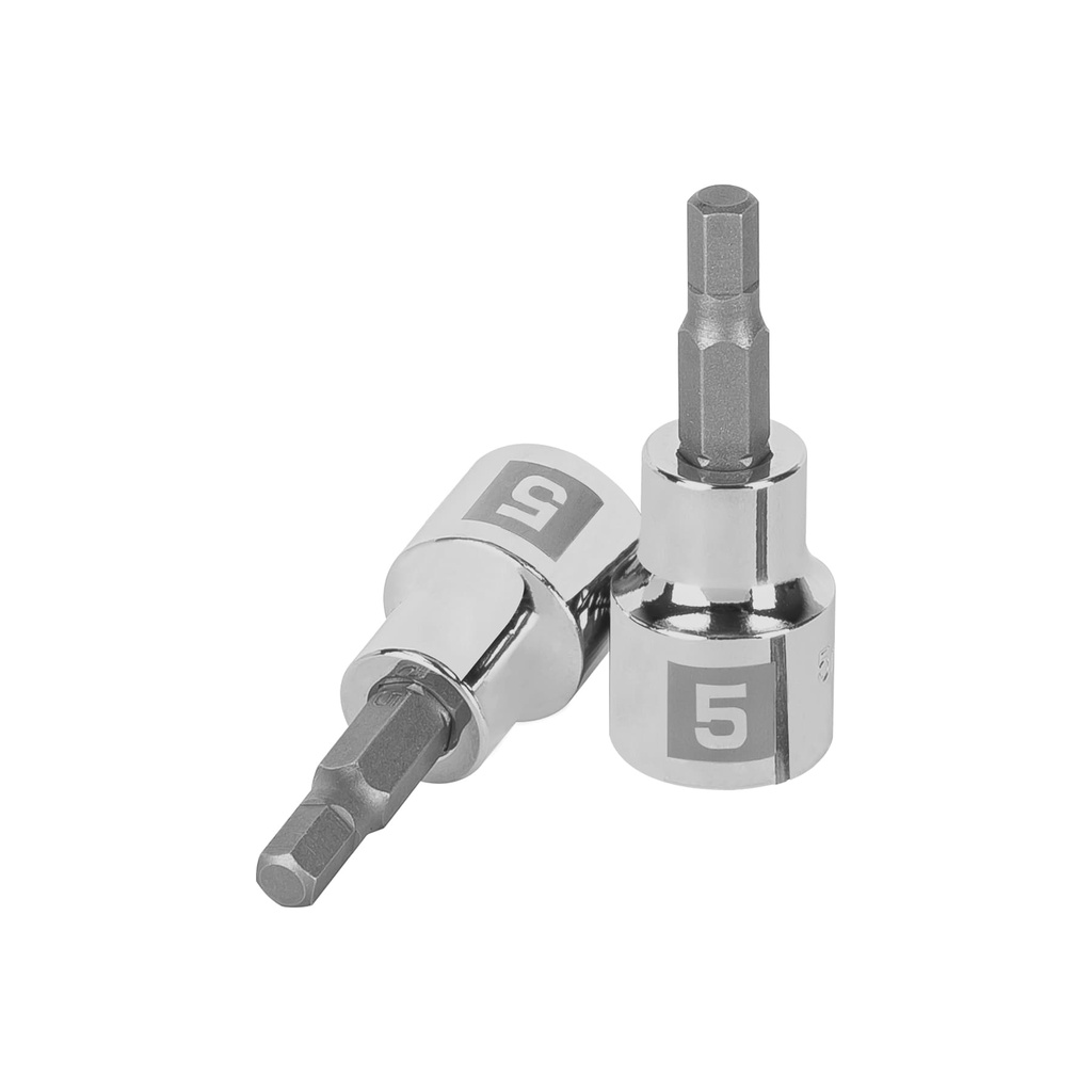 [T13486] Dado punta hexagonal de 5 mm, cuadro 3/8', Truper
