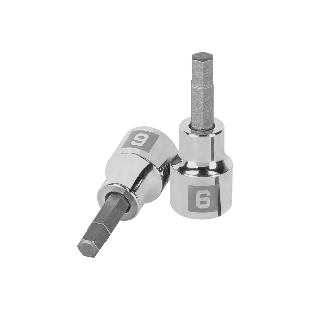 [T13487] Dado punta hexagonal de 6 mm, cuadro 3/8', Truper