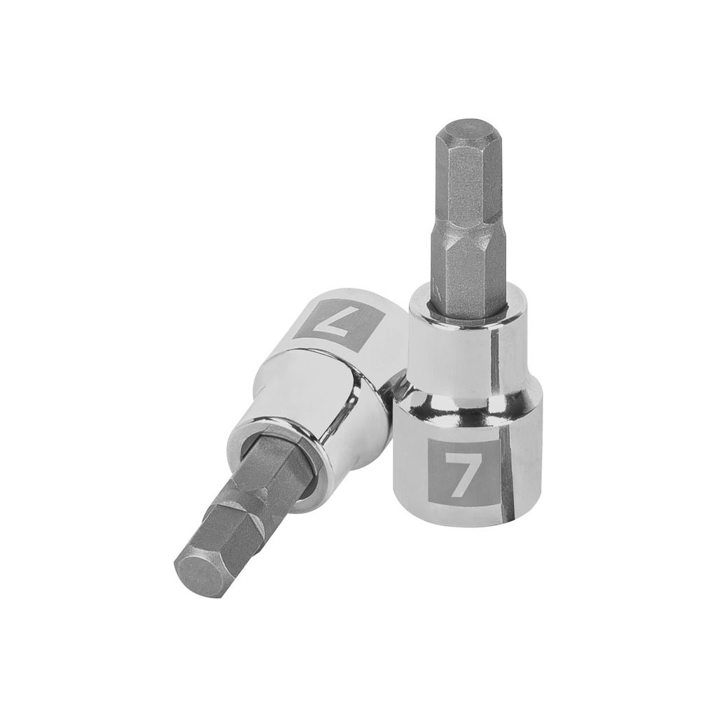 [T13488] Dado punta hexagonal de 7 mm, cuadro 3/8', Truper