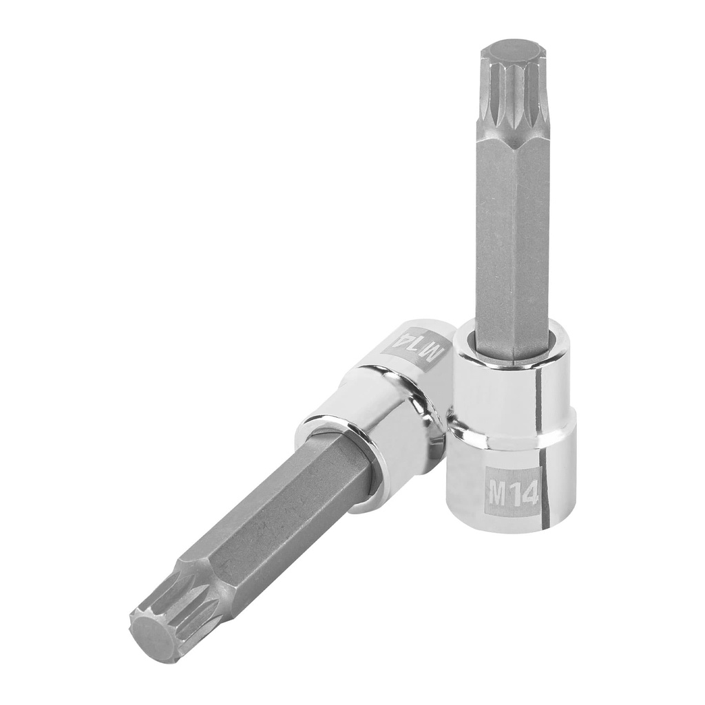 Dado punta larga bristol M14, cuadro 1/2', Truper - Pag 121