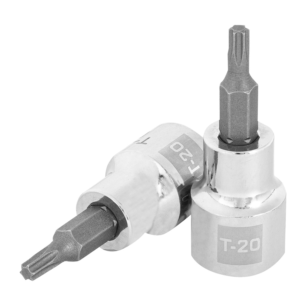 Dado punta torx T-20, cuadro 3/8', Truper - Pag 118