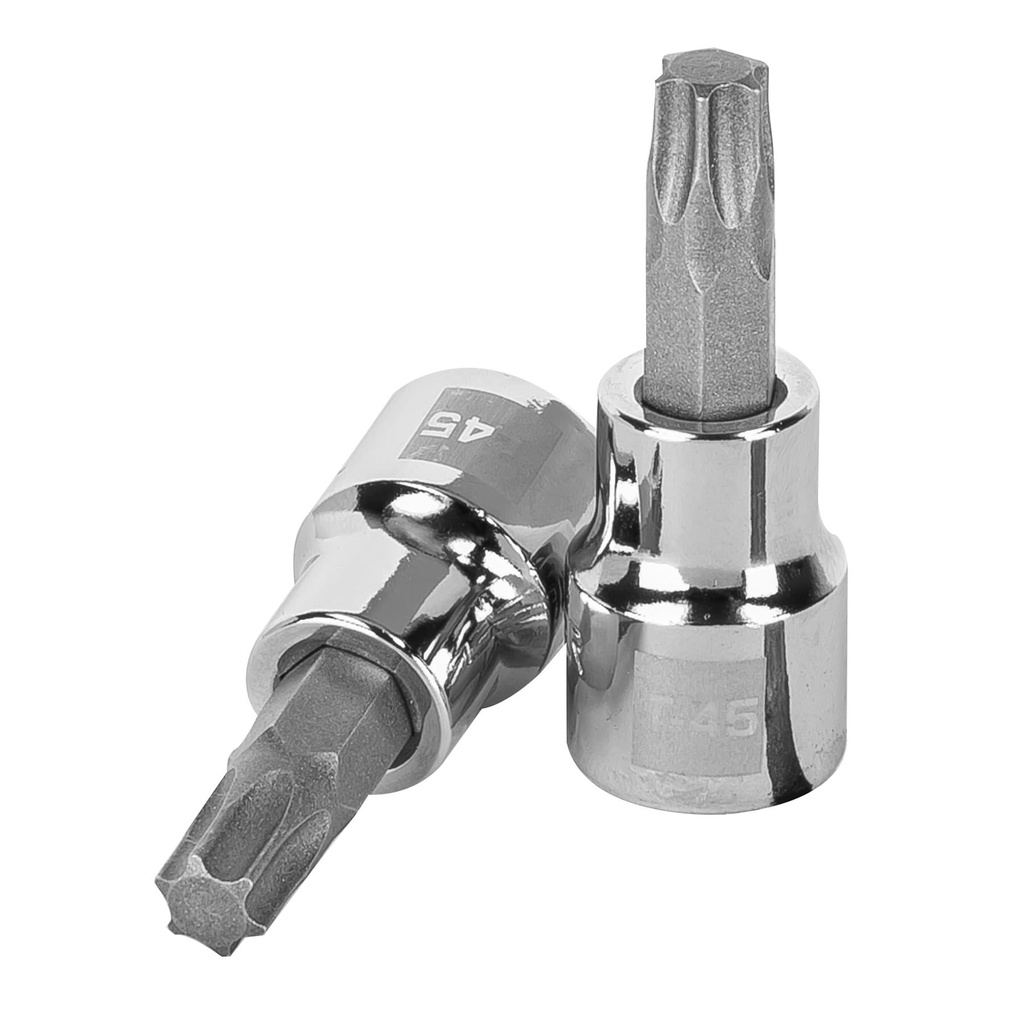 Dado punta torx T-45, cuadro 3/8', Truper - Pag 118