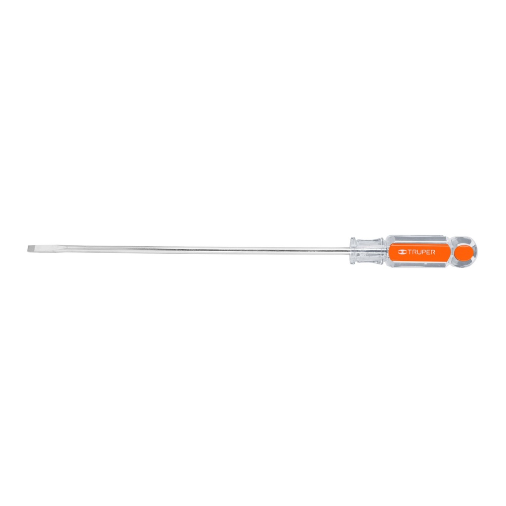 [T14044] Desarmador cabinet 1/4' x 10' mango de acetato, Truper