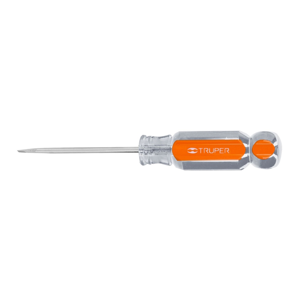 [T14011] Desarmador cabinet 1/8' x 2-1/2' mango de acetato, Truper