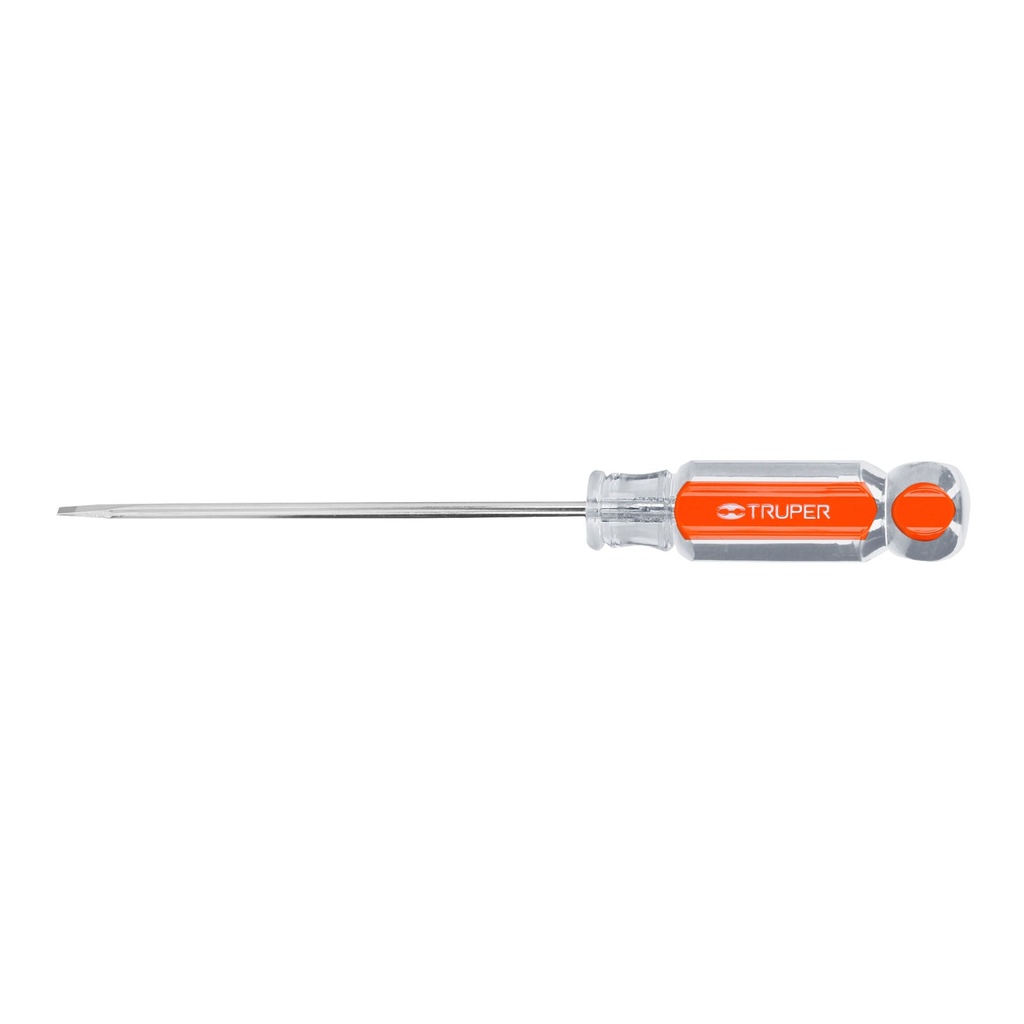 [T14017] Desarmador cabinet 1/8' x 4' mango de acetato, Truper
