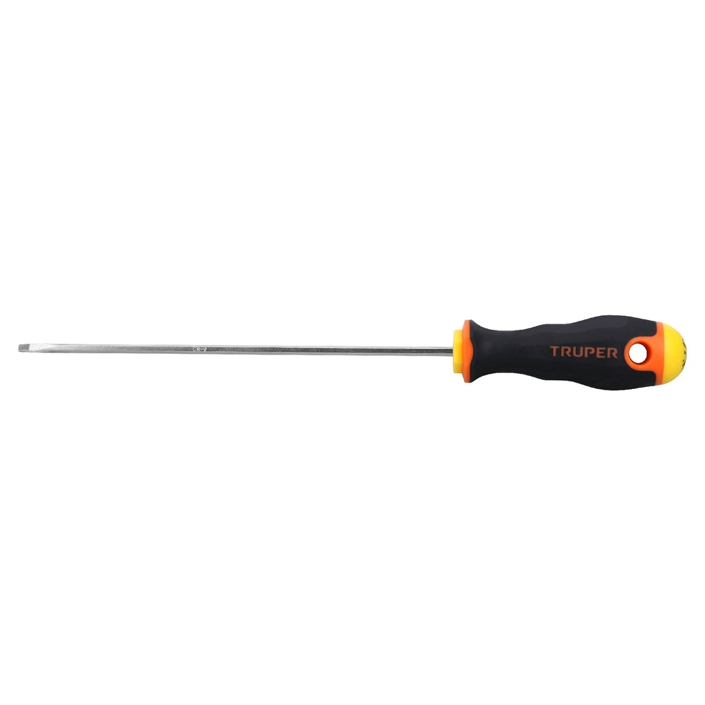 [T14025] Desarmador cabinet 1/8' x 6' mango Comfort Grip, Truper
