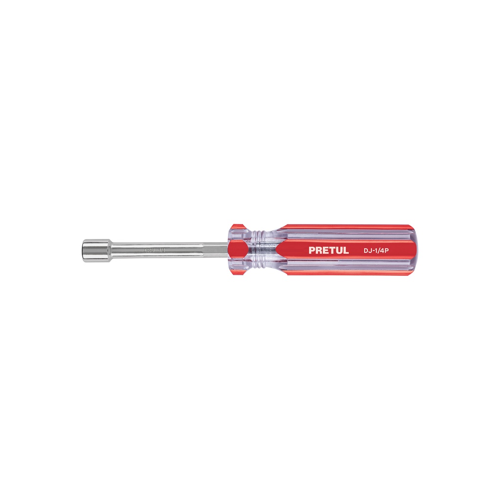 [T29989] Desarmador de caja 1/4' mango de PVC, Pretul