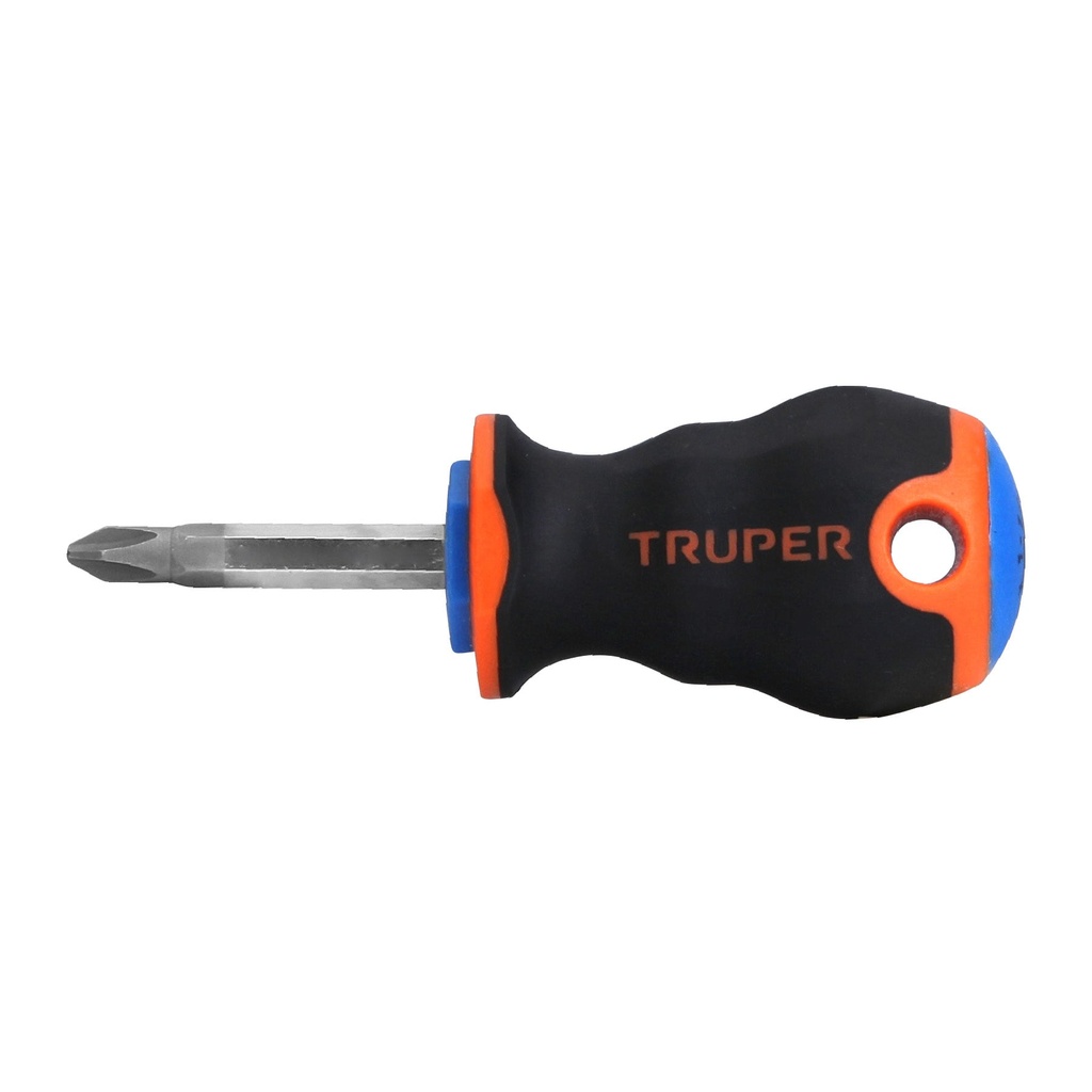 [T14073] Desarmador de cruz 1/4' x 1-1/2' mango Comfort Grip, Truper