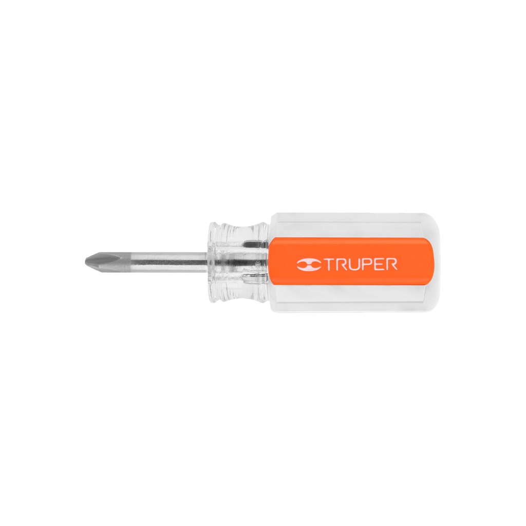 [T14071] Desarmador de cruz 1/4' x 1-1/2' mango de acetato, Truper