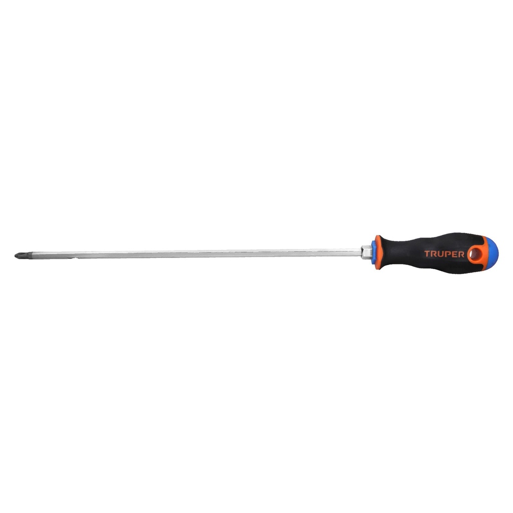 Desarmador de cruz 1/4' x 12' mango Comfort Grip, Truper - Pag 127