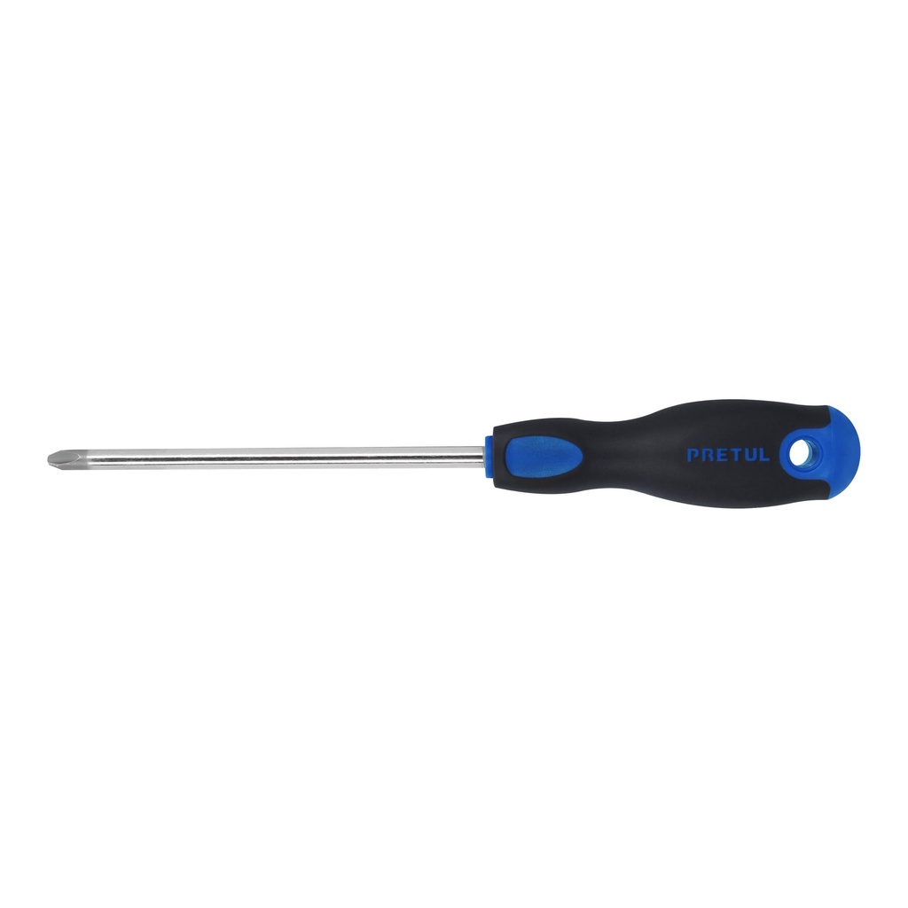 [T21492] Desarmador de cruz 5/16' x 6' mango Comfort Grip, Pretul