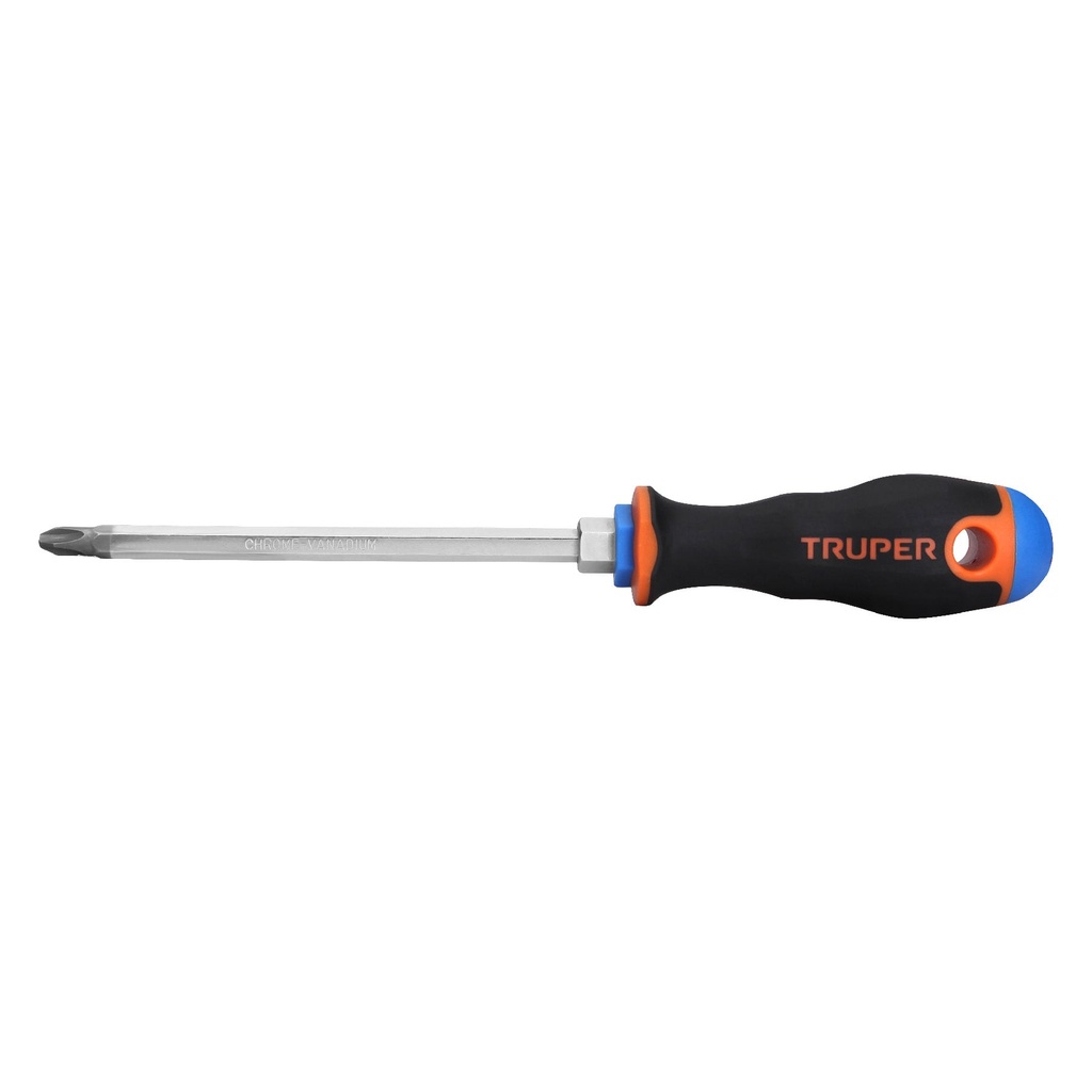 Desarmador de cruz 5/16' x 6' mango Comfort Grip, Truper - Pag 127
