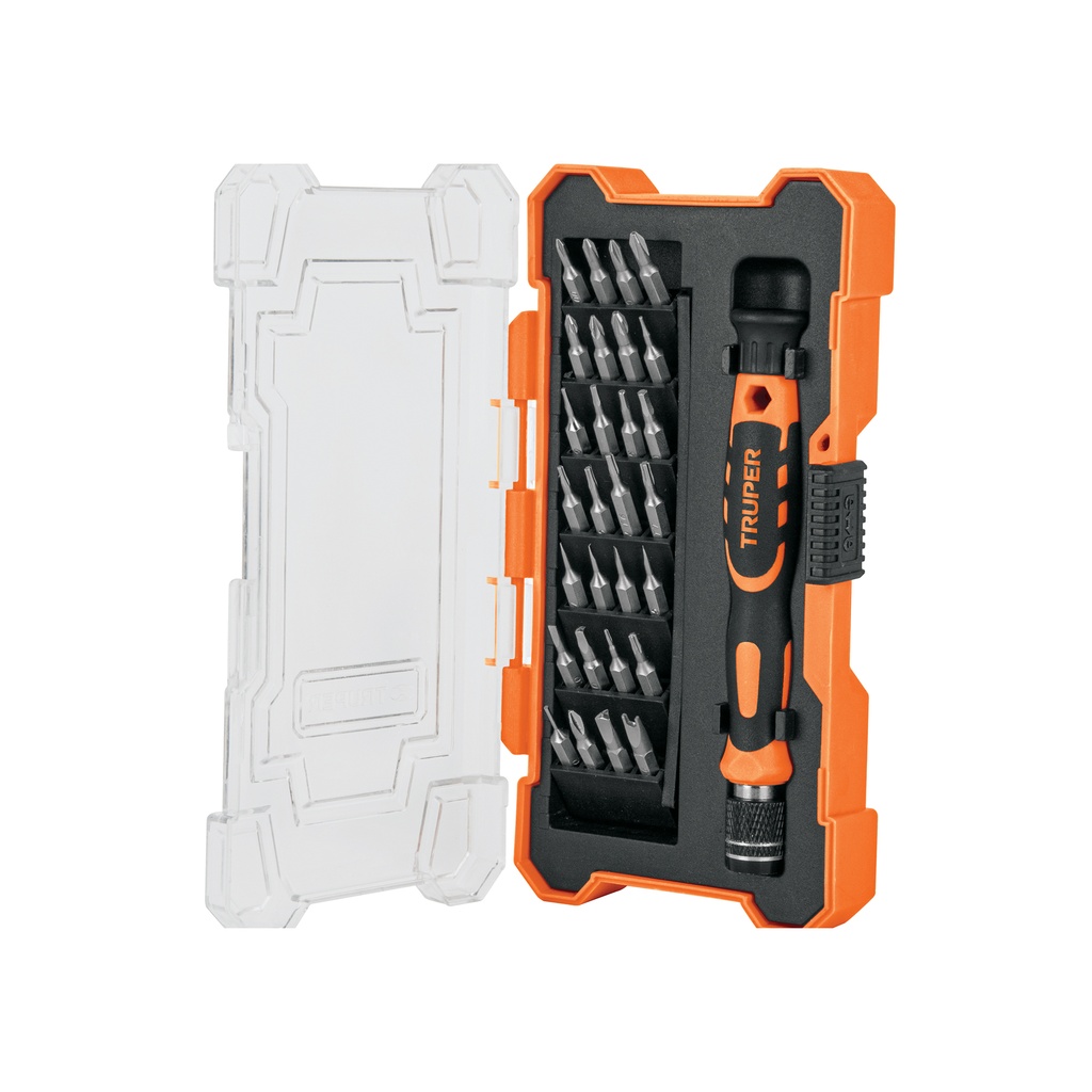 Desarmador de precisión con 28 puntas intercambiables - Pag 135