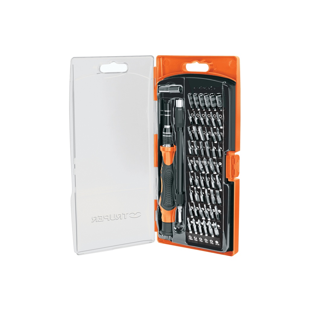 Desarmador de precisión con 57 puntas intercambiables - Pag 135