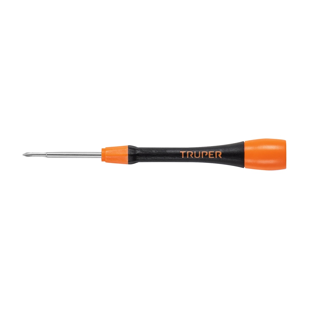 [T100670] Desarmador de precisión de cruz PH0 mango ergonómico, Truper