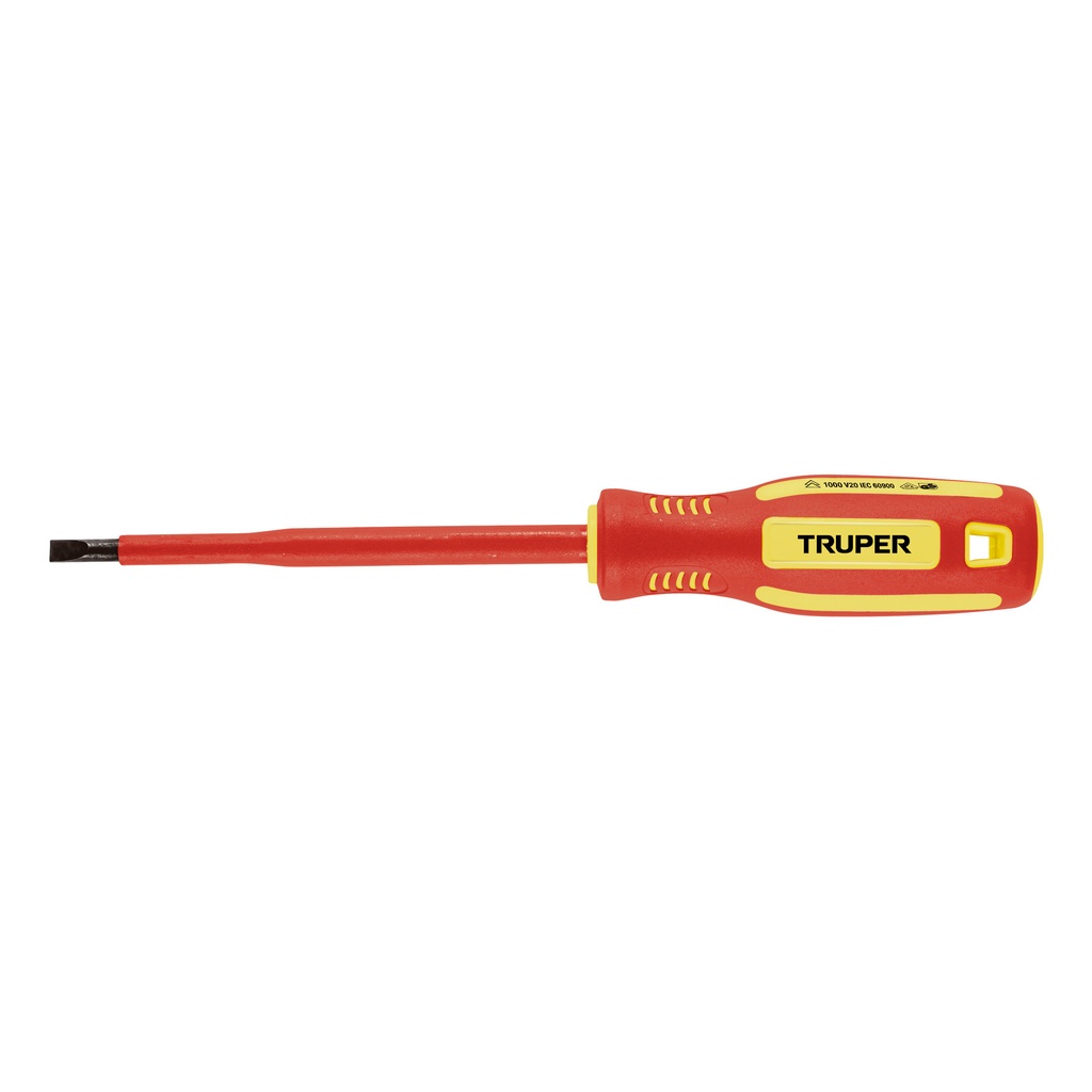[T102242] Desarmador dieléctrico plano 7/32' x 5', Truper
