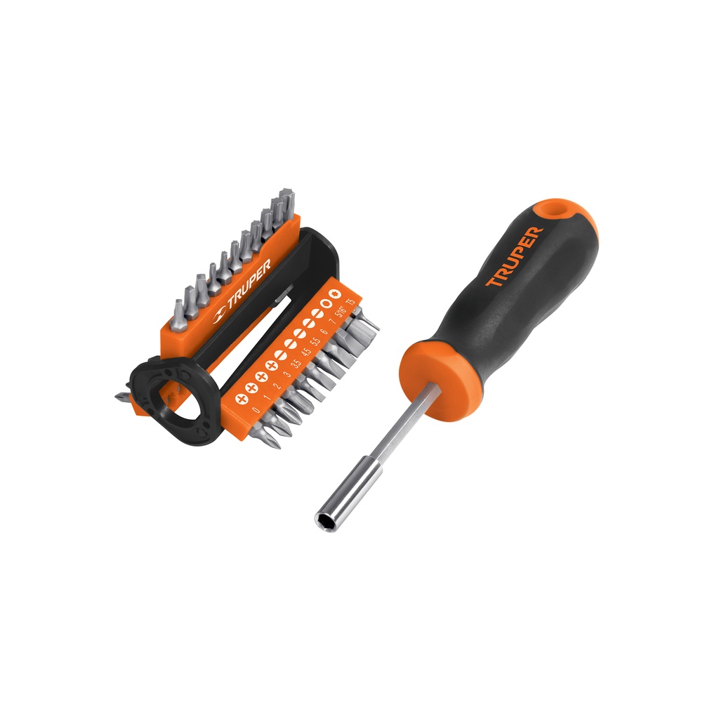 [T13595] Desarmador multipunta con 33 puntas, Truper