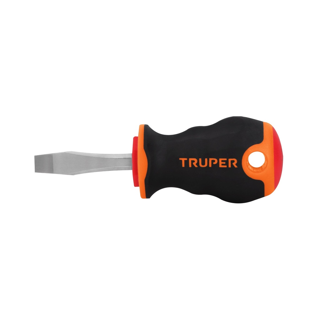 [T14003] Desarmador plano 1/4' x 1-1/2' mango Comfort Grip, Truper