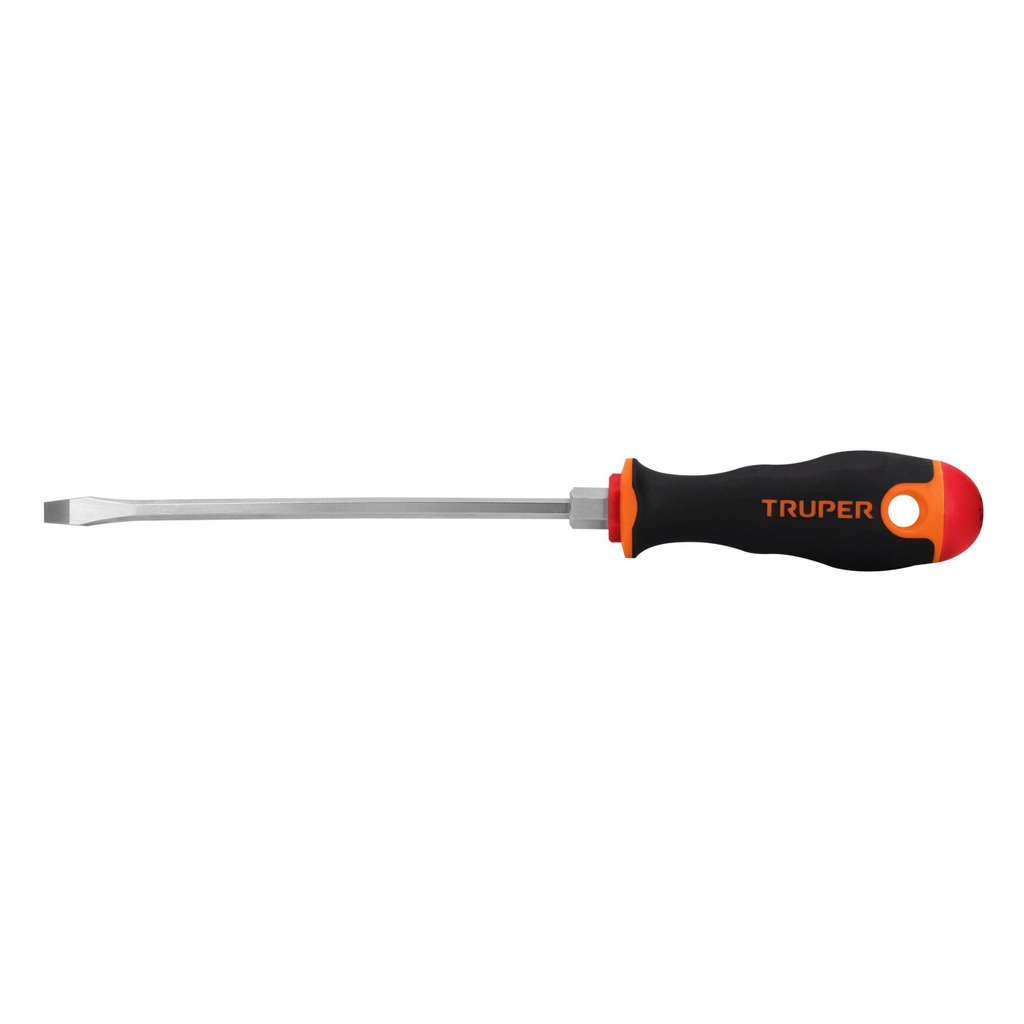Desarmador plano 3/16' x 6' mango Comfort Grip, Truper - Pag 127