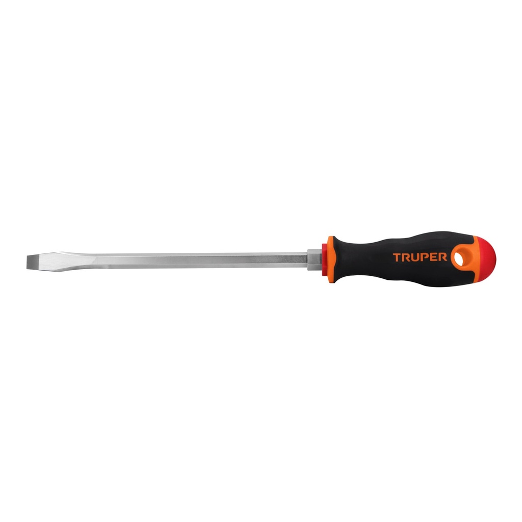 Desarmador plano 3/8' x 8' mango Comfort Grip, Truper - Pag 127