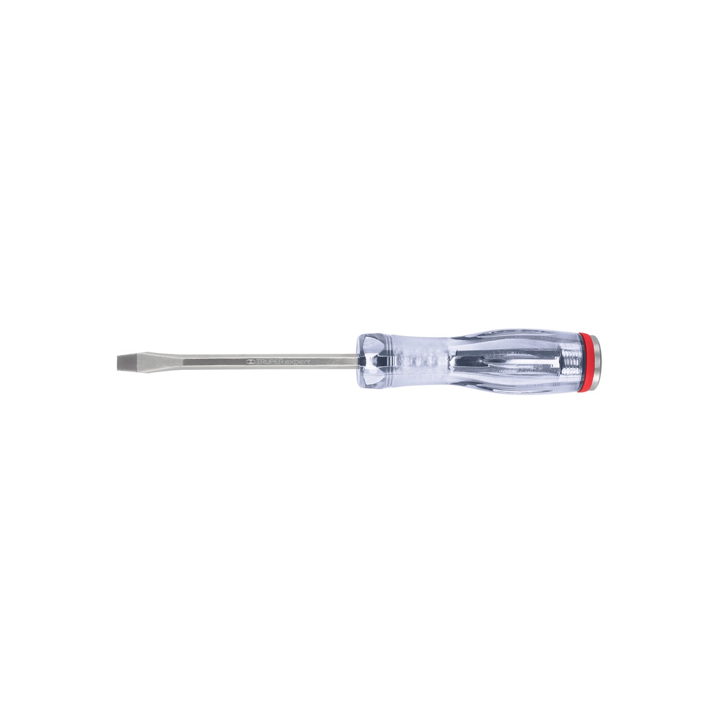Desarmador plano de golpe 1/4' x 4', Truper Expert
