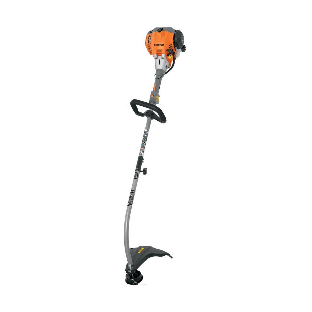 Desbrozadora a gasolina 26cc mango tipo 'D', 17'corte, curva