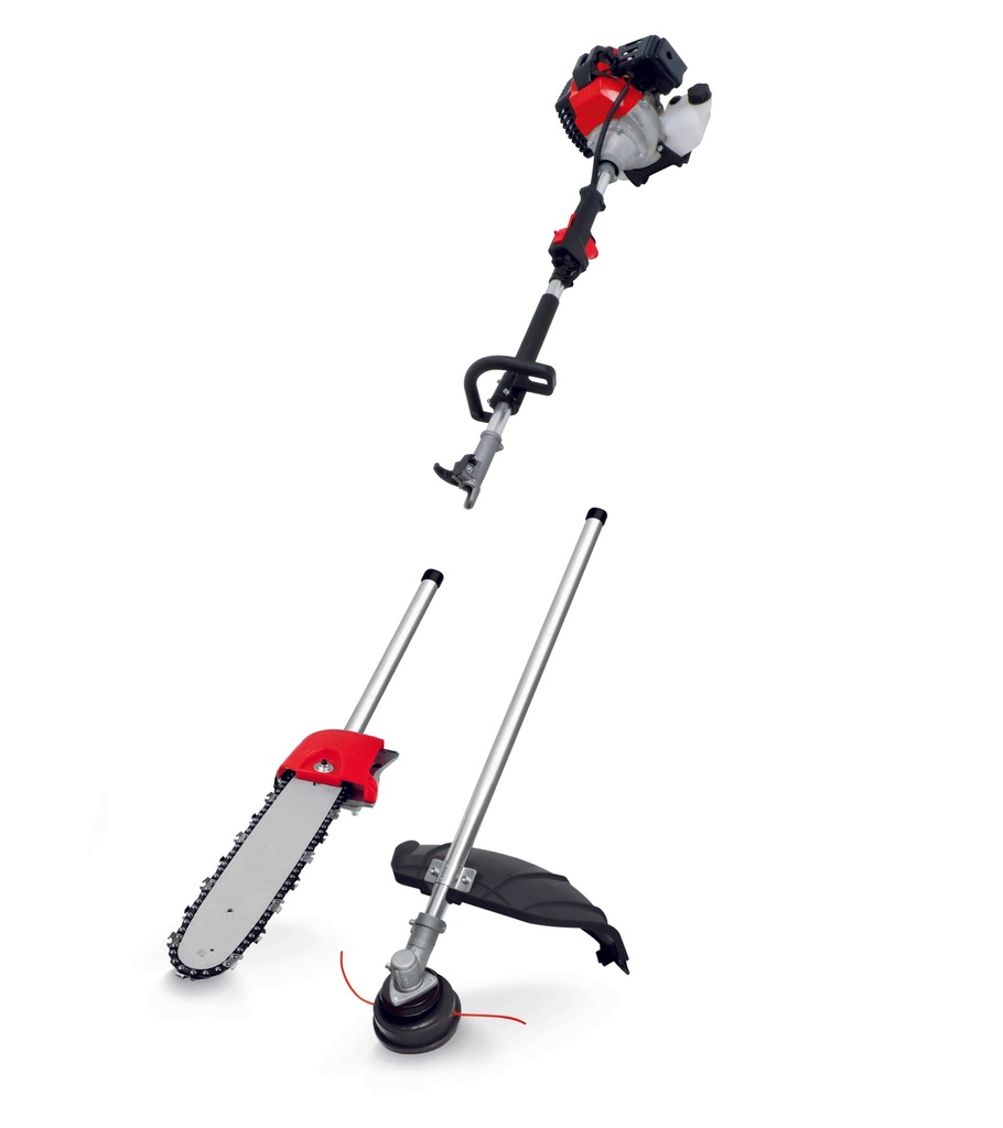 Desbrozadora/cortacetos 2 en 1, de gasolina 43cc - PRO