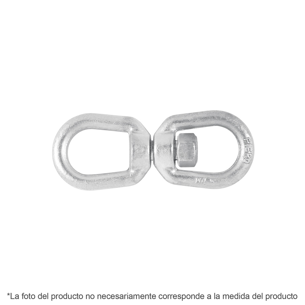 Destorcedor forjado de 3/16' para cable, Fiero
