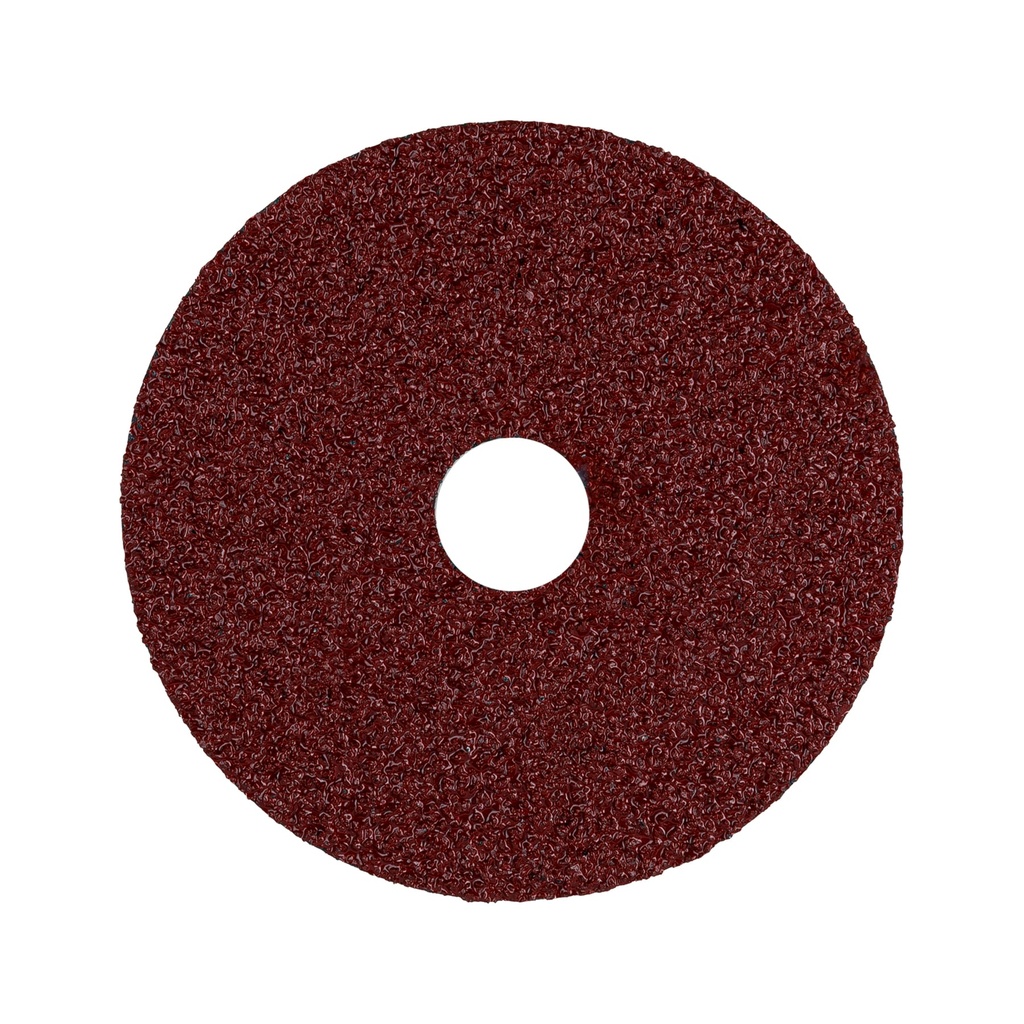 [T100124] Disco de lija 4-1/2' con respaldo de fibra, grano 24, Truper