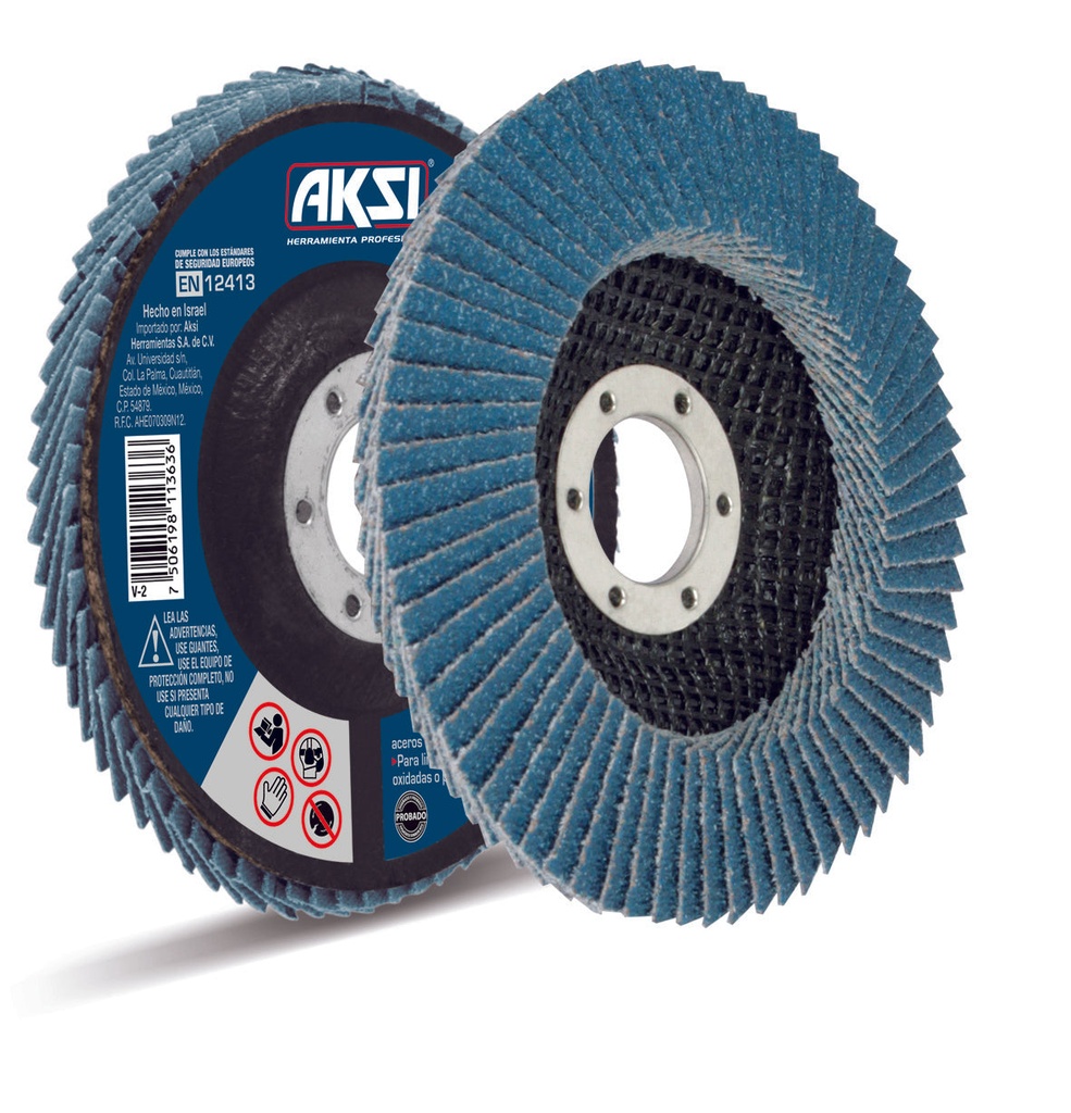 Disco laminado  de 4 1/2" tipo 29 grano 120