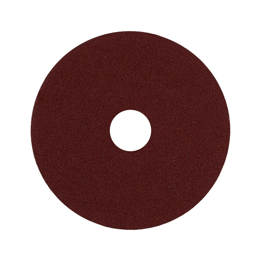 [T100128] Disco lija 4-1/2' con respaldo de fibra, grano 120, Truper