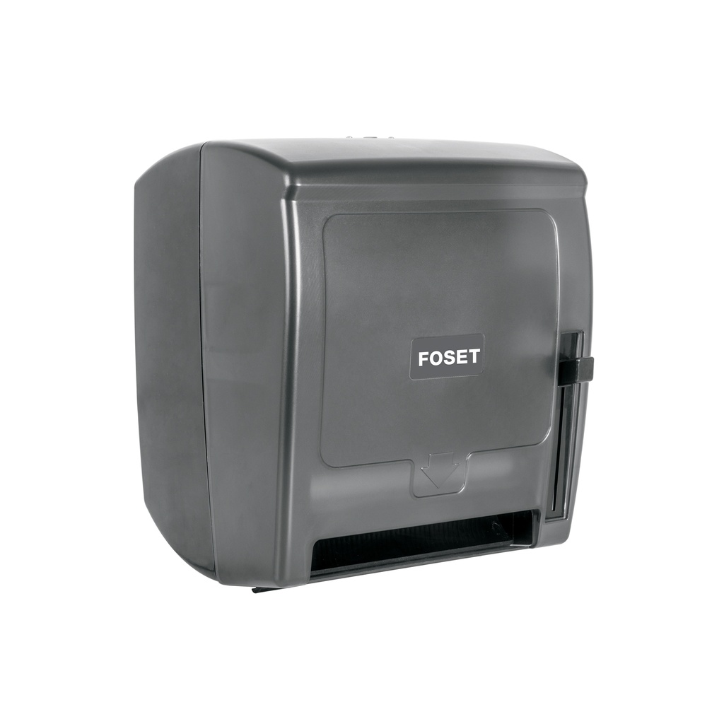 Dispensador de ABS para rollo de papel, humo, Foset