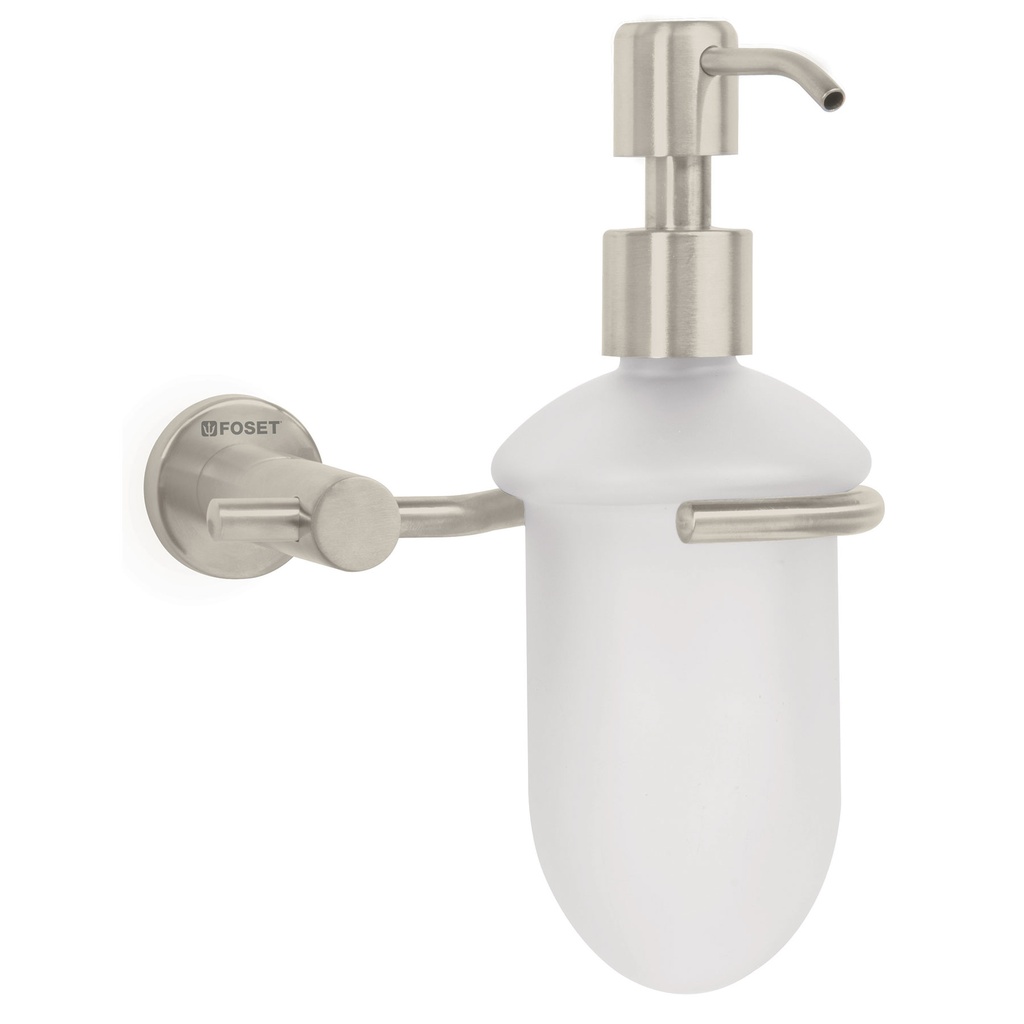 [T49666] Dispensador de jabón a pared en acabado satín, Foset Element