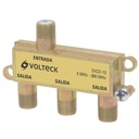 Divisor coaxial de 1 entrada y 3 salidas, Volteck - Pag 514