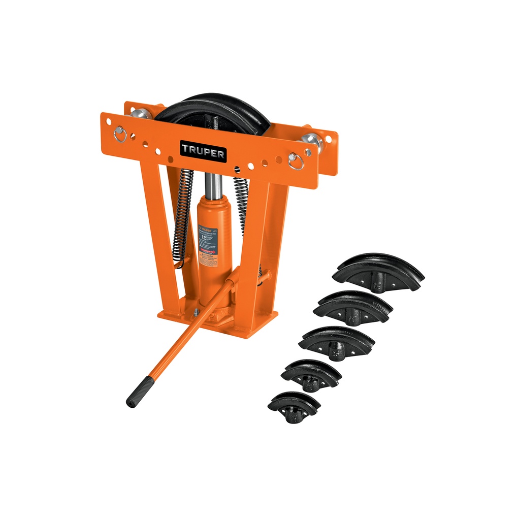 [T12883] Doblador de tubo hidráulico, 12 ton, Truper