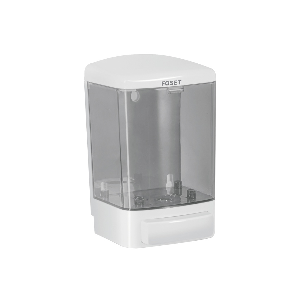 Dosificador para jabón líquido, blanco, Foset Basic - Pag 497
