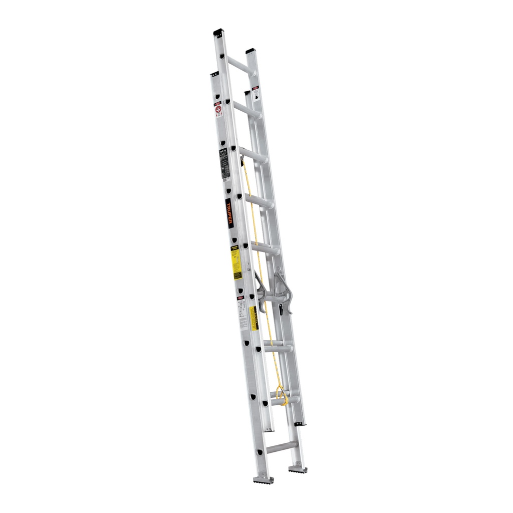[T16026] Escalera de extensión, tipo III, 16 peldaños, Truper