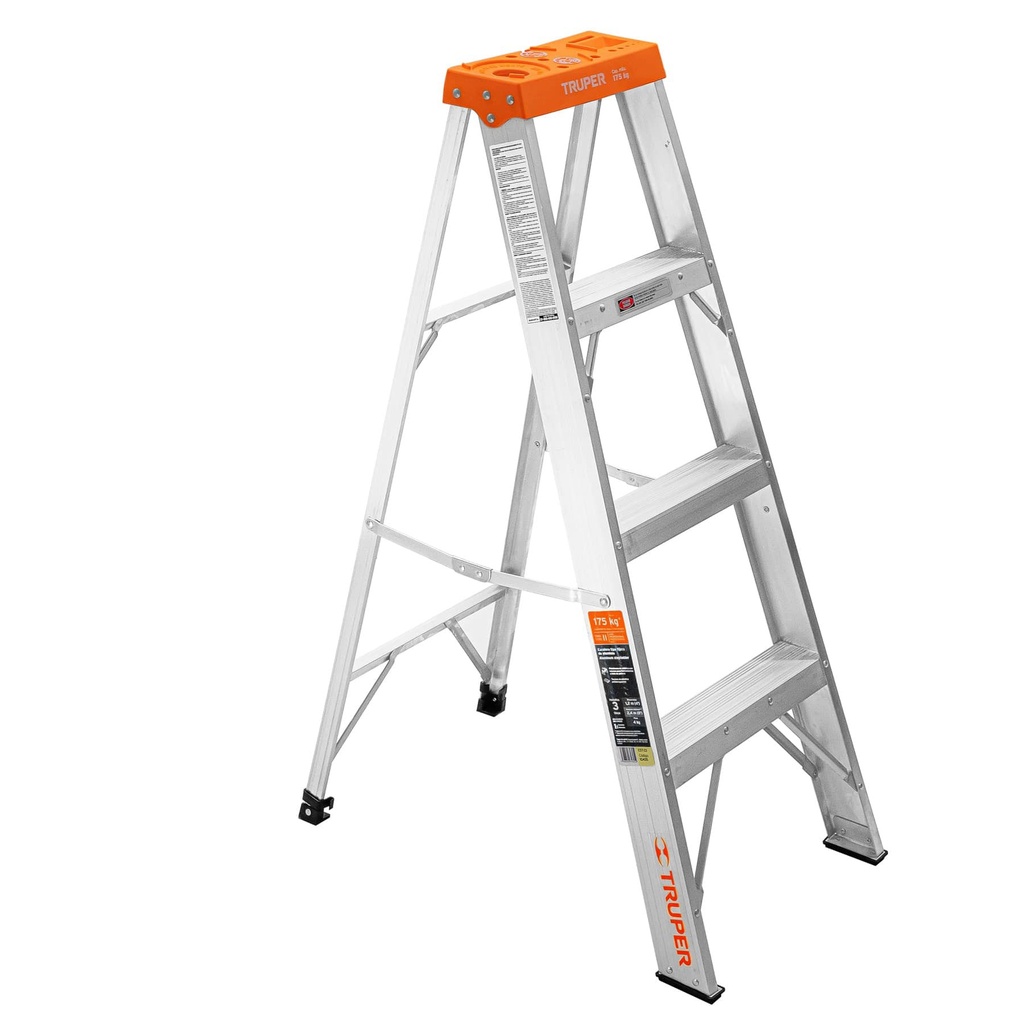 [T10435] Escalera de tijera tipo II 3 peldaños, Truper