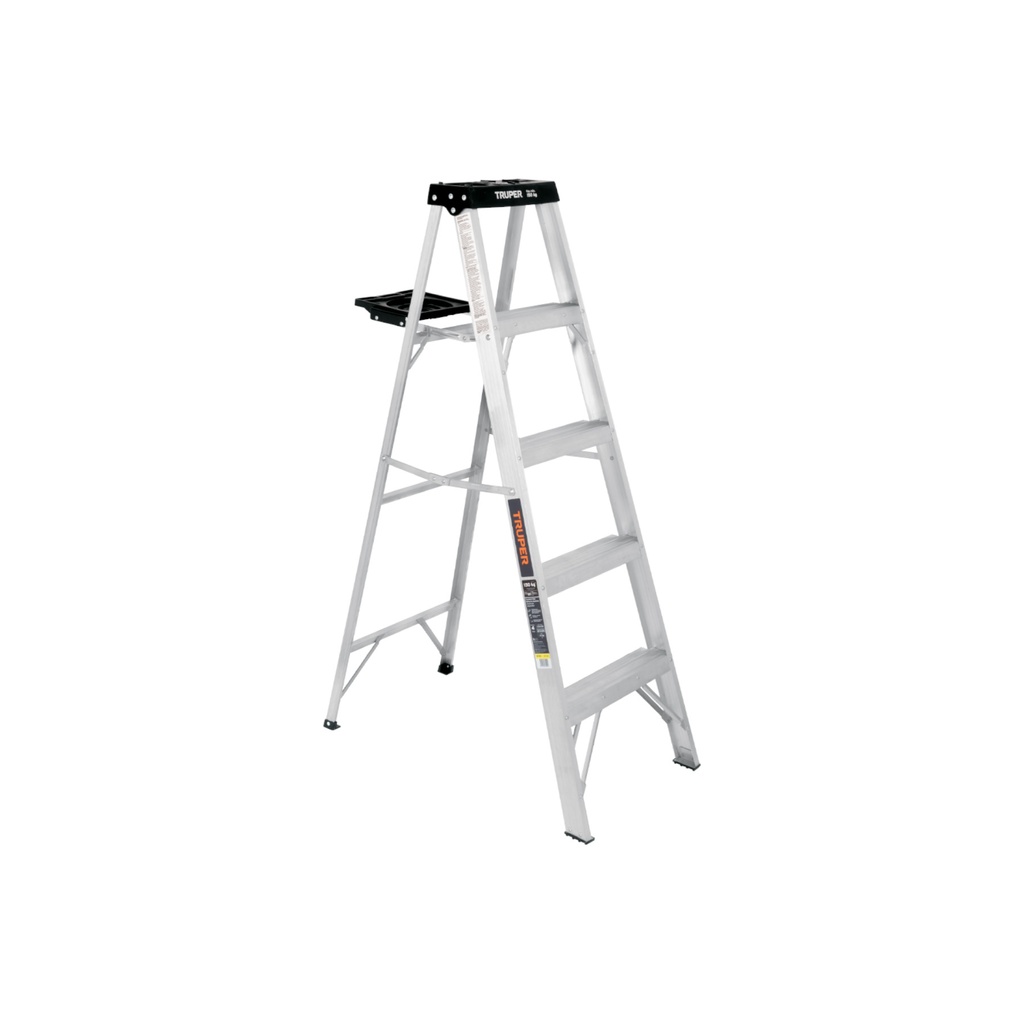 [T16742] Escalera de tijera tipo III 4 escalones y bandeja, Truper