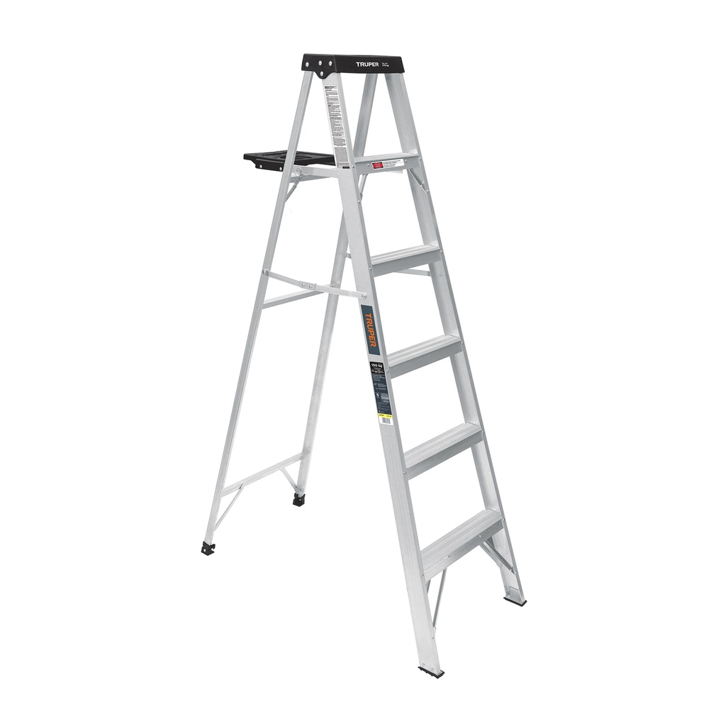 [T16743] Escalera de tijera tipo III 5 escalones y bandeja, Truper
