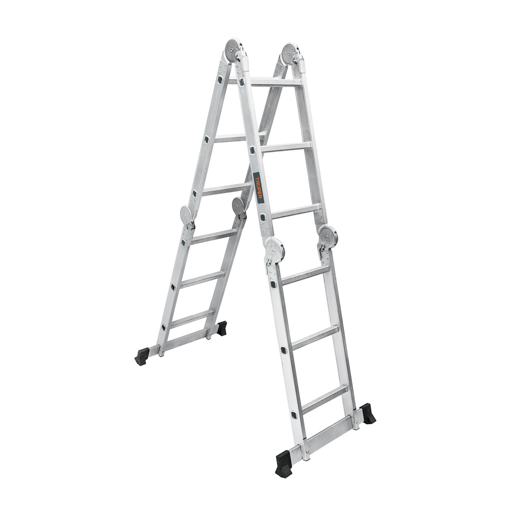 Escalera multiposición 12 peldaños, Tipo I, Truper