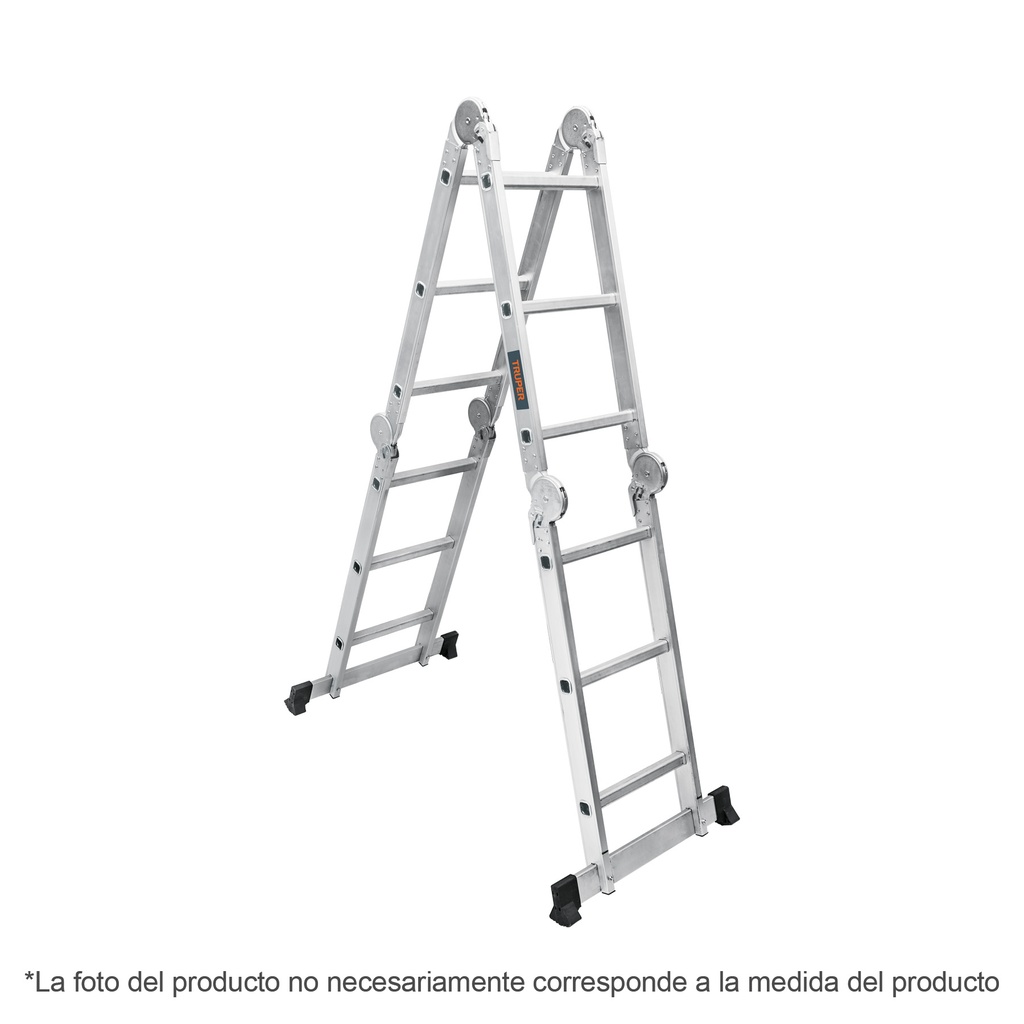 Escalera multiposición 8 peldaños, Tipo I, Truper - Pag 150