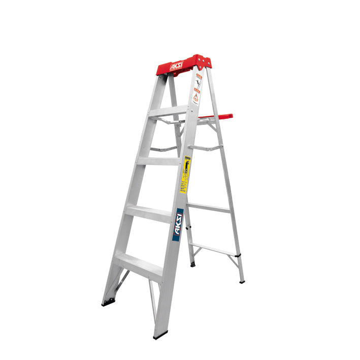 Escalera tipo tijera, TIPO III - 4 escalones con charola