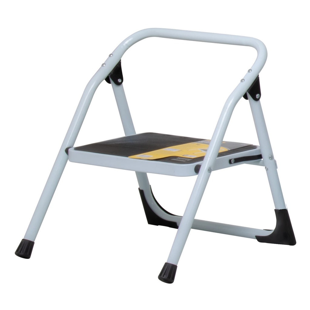 [T24117] Escalera tubular, plegable, 1 peldaño, Pretul