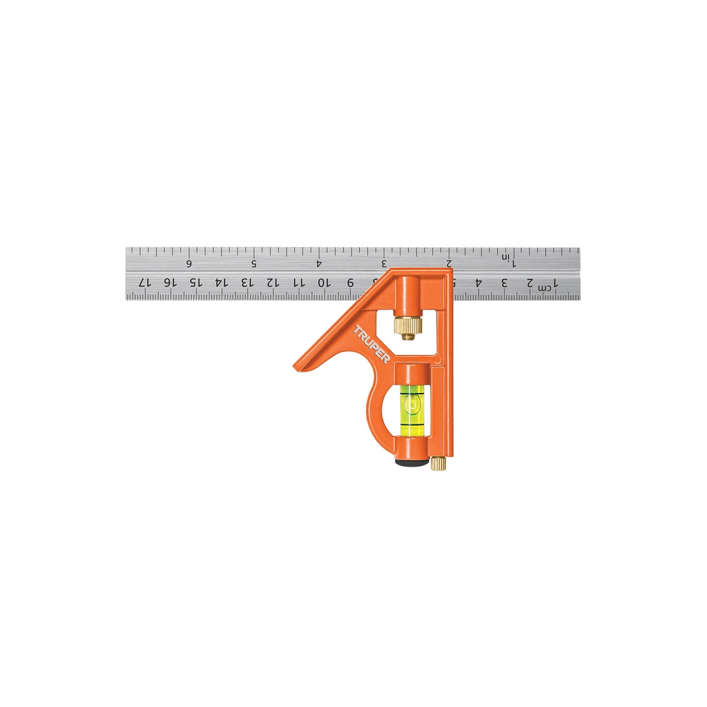 Escuadra 7' de combinación con punzón para marcar, Truper - Pag 154