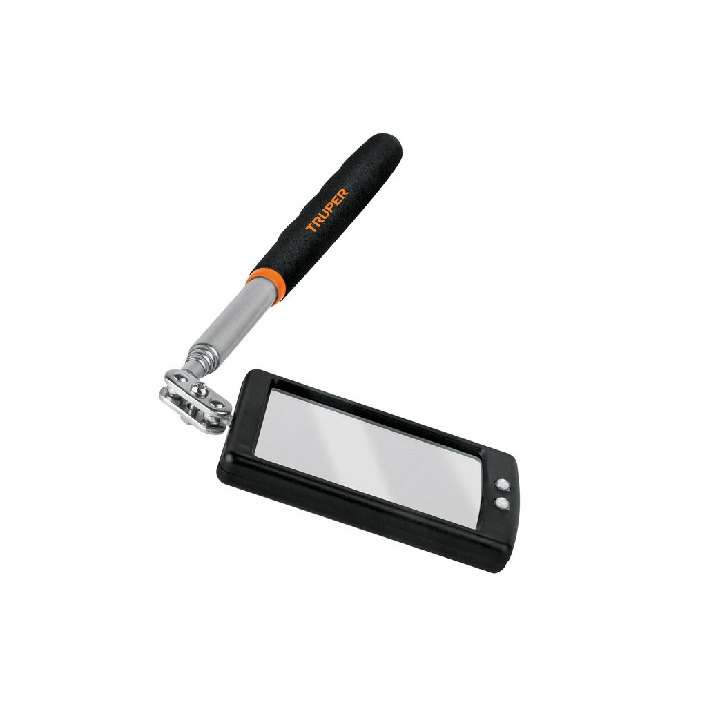 [T101962] Espejo telescópico con luz LED, 5 x 8 cm, Truper